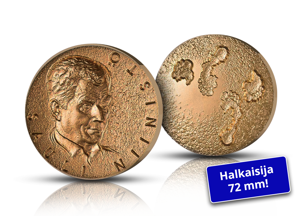 Sauli Niinistön presidenttimitali